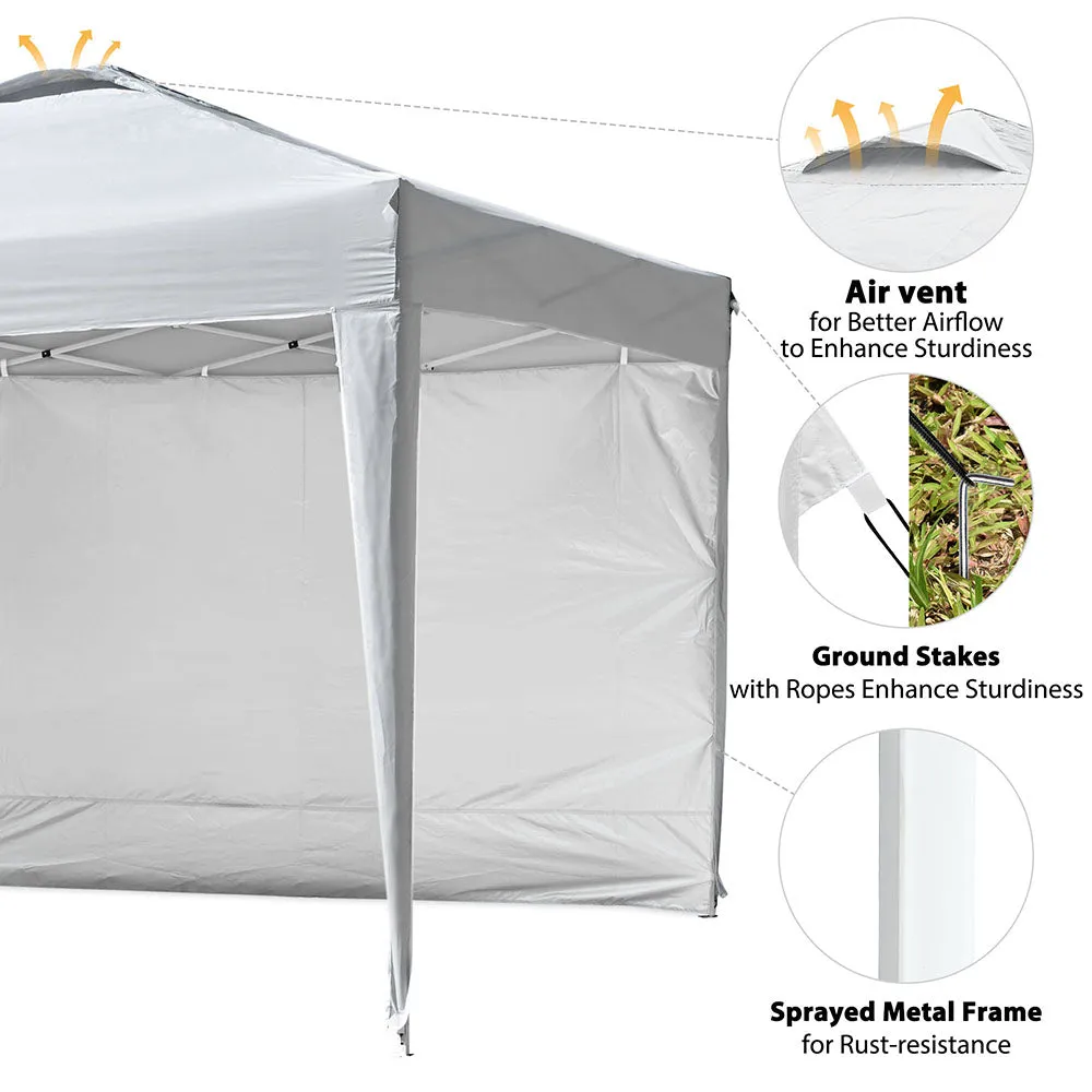 10x10 Waterproof Pop Up Canopy Tent Color Options