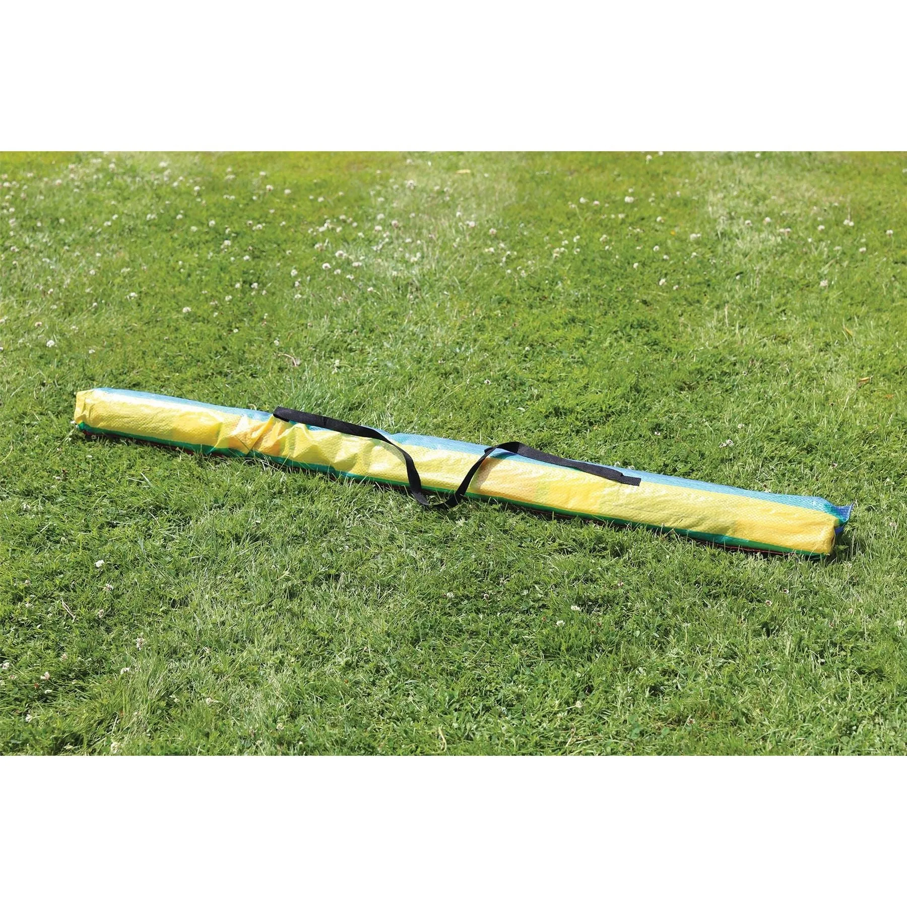 4 Pole Multicoloured Polythene Windbreak 1440