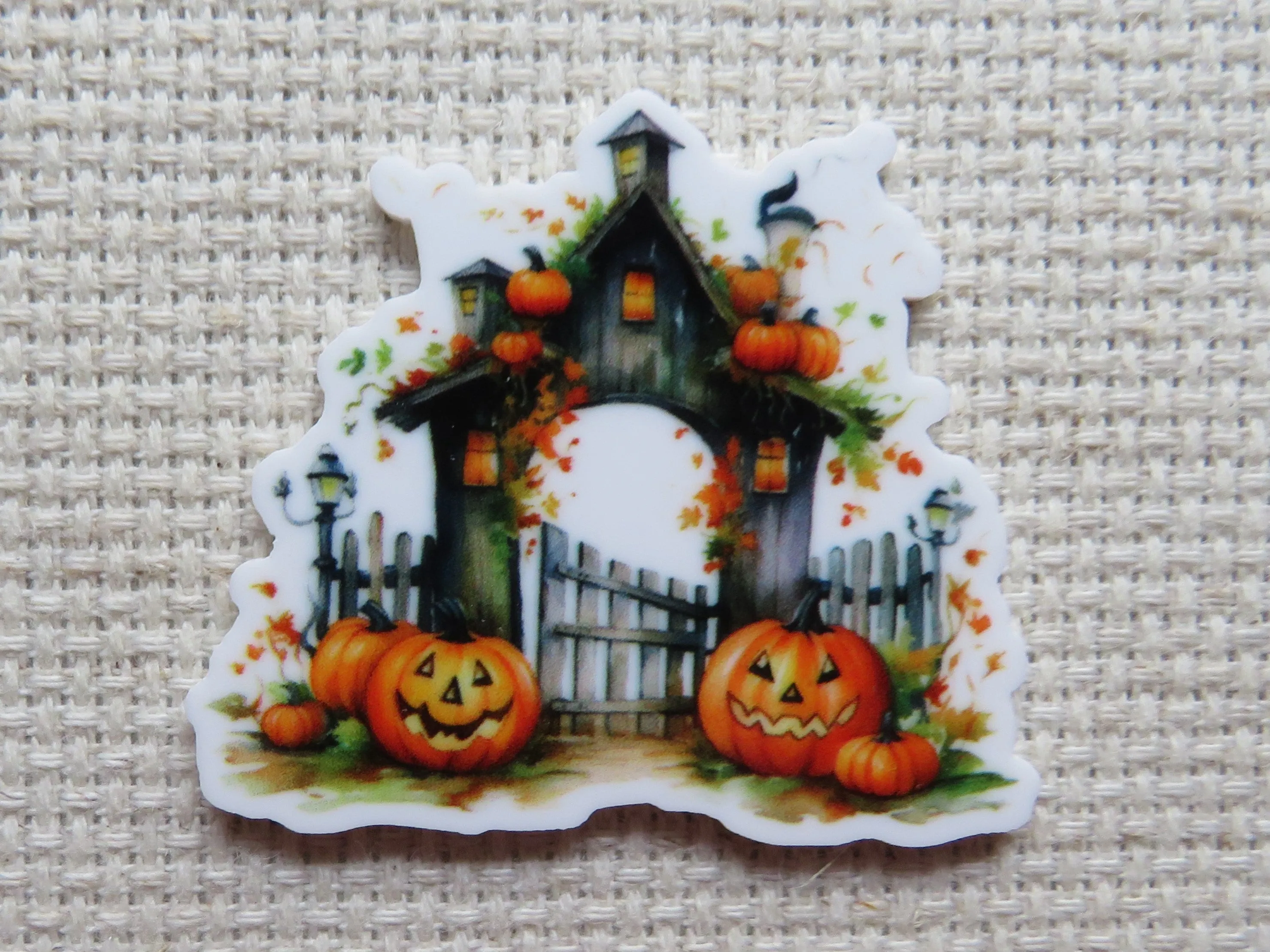 A Gateway to Spooky Fun Needle Minder, Cover Minder, Magnet