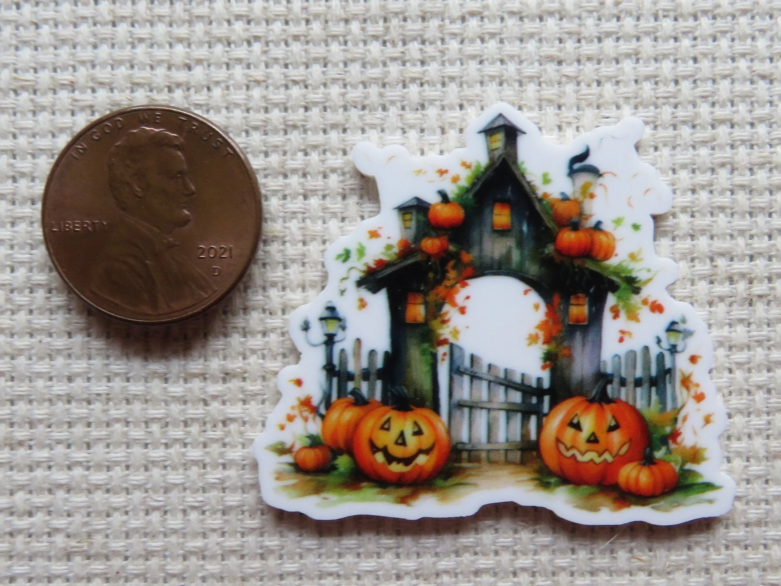 A Gateway to Spooky Fun Needle Minder, Cover Minder, Magnet