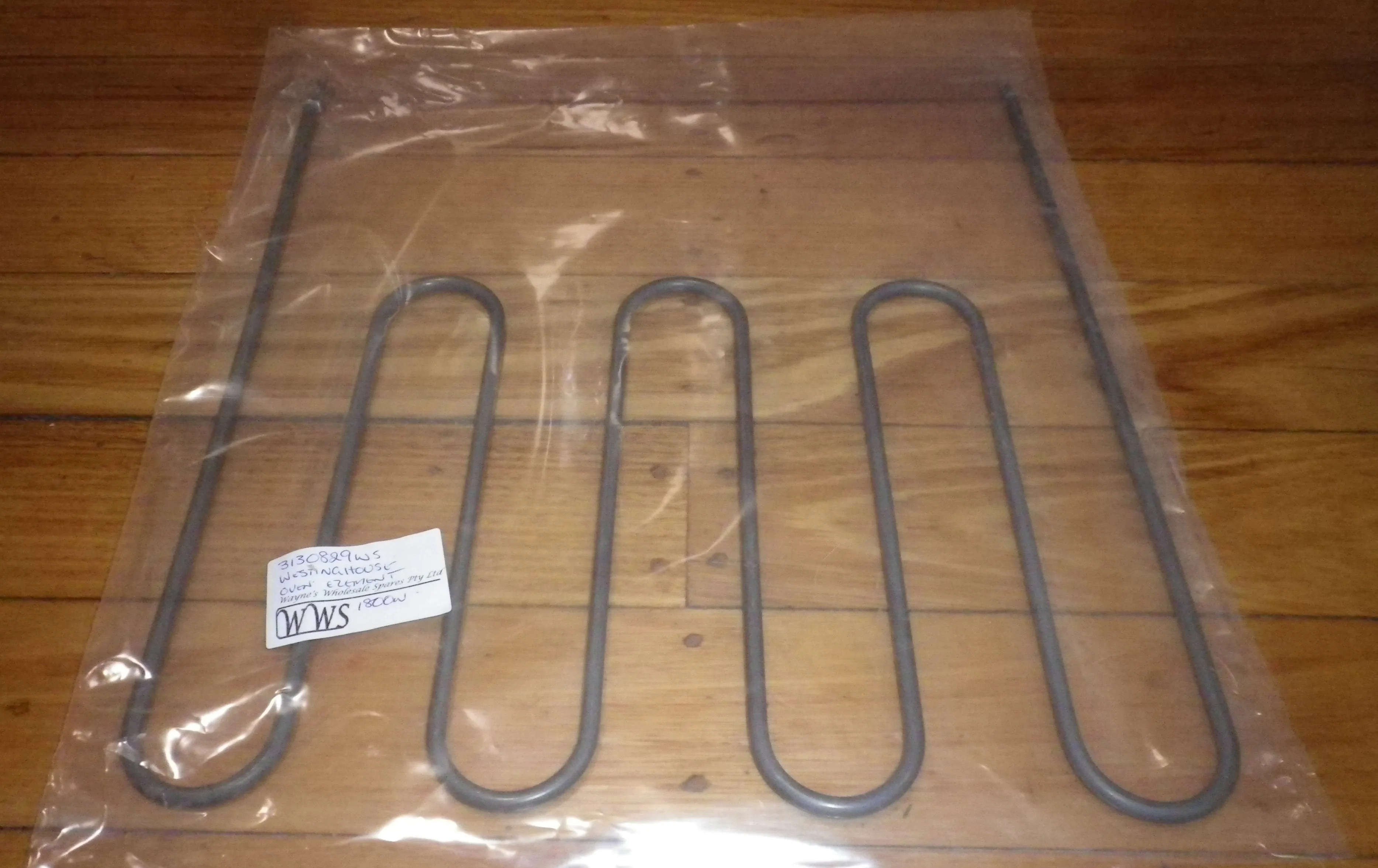 Aftermarket Westinghouse PAK Series 1800W Bottom Oven Element - Part # 3130829WS