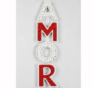 AMOR Ceramic Letter Dishes