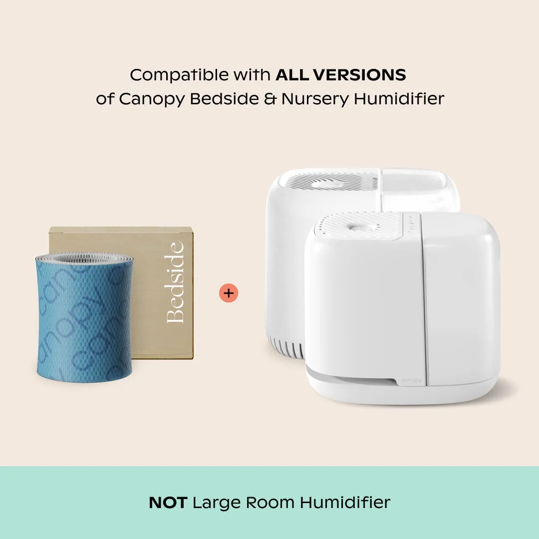 Bedside Humidifier Filter 2.0 3-Pack