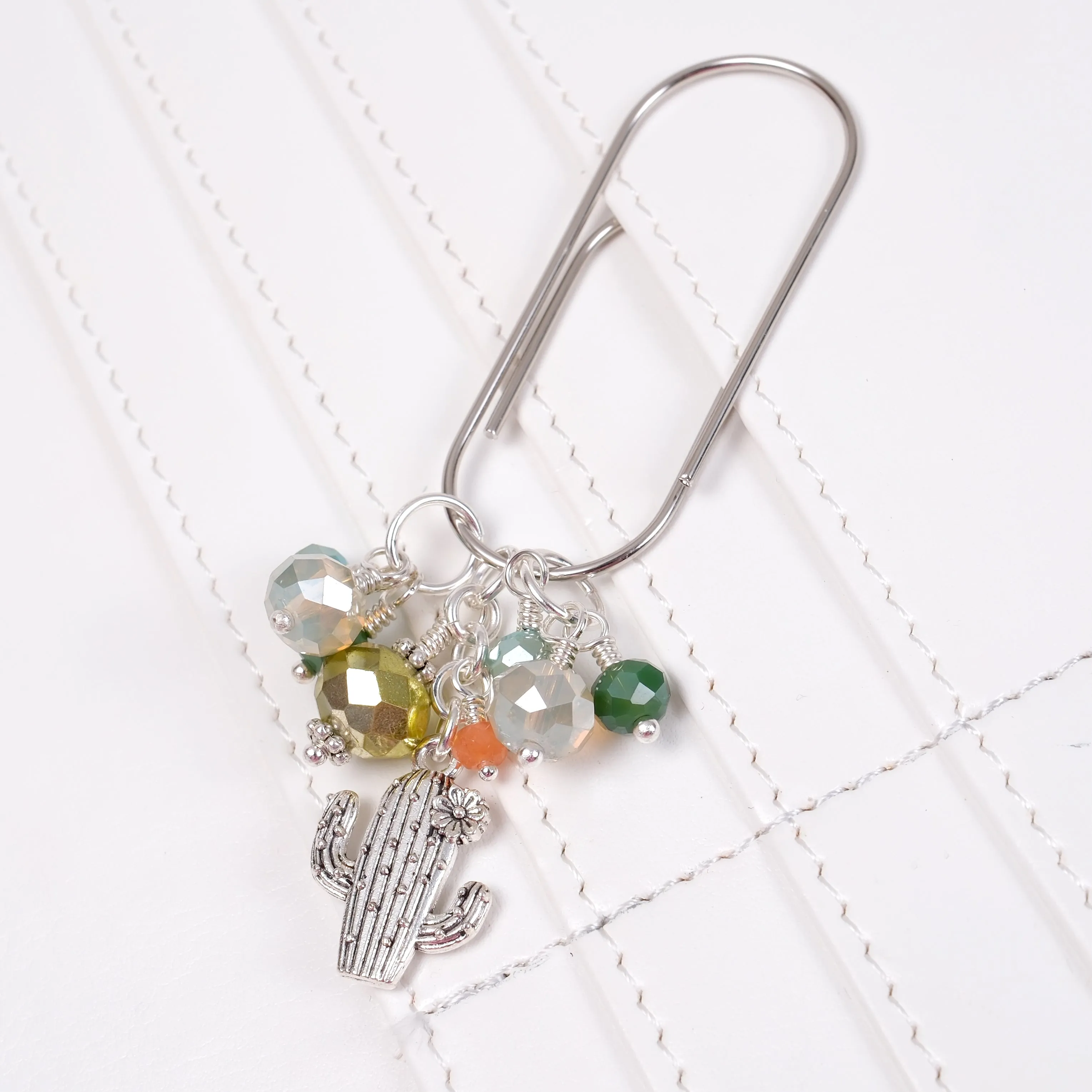 Big Sky Cactus Dangle Clip or Charm