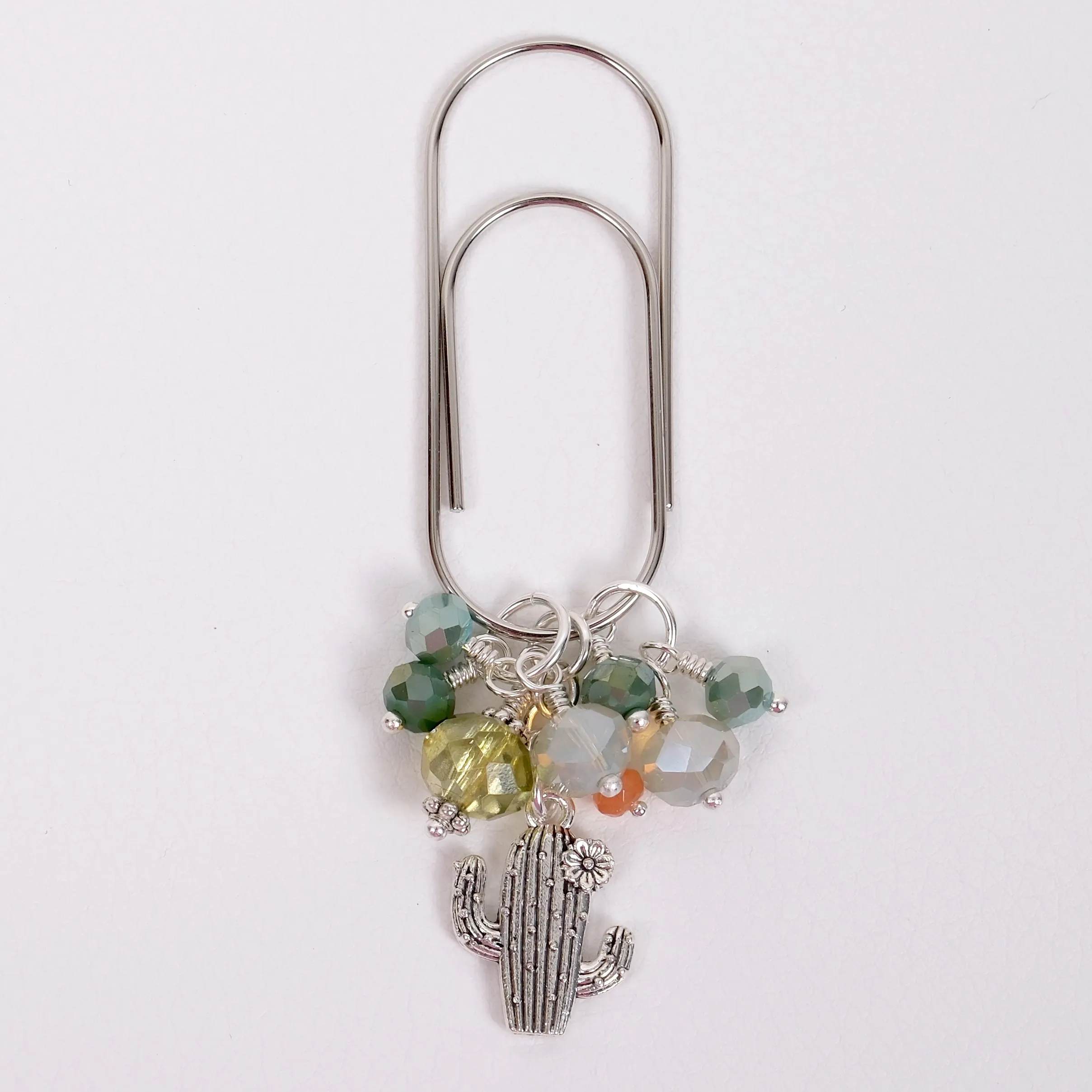 Big Sky Cactus Dangle Clip or Charm