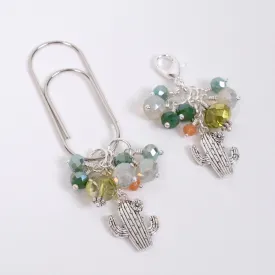 Big Sky Cactus Dangle Clip or Charm