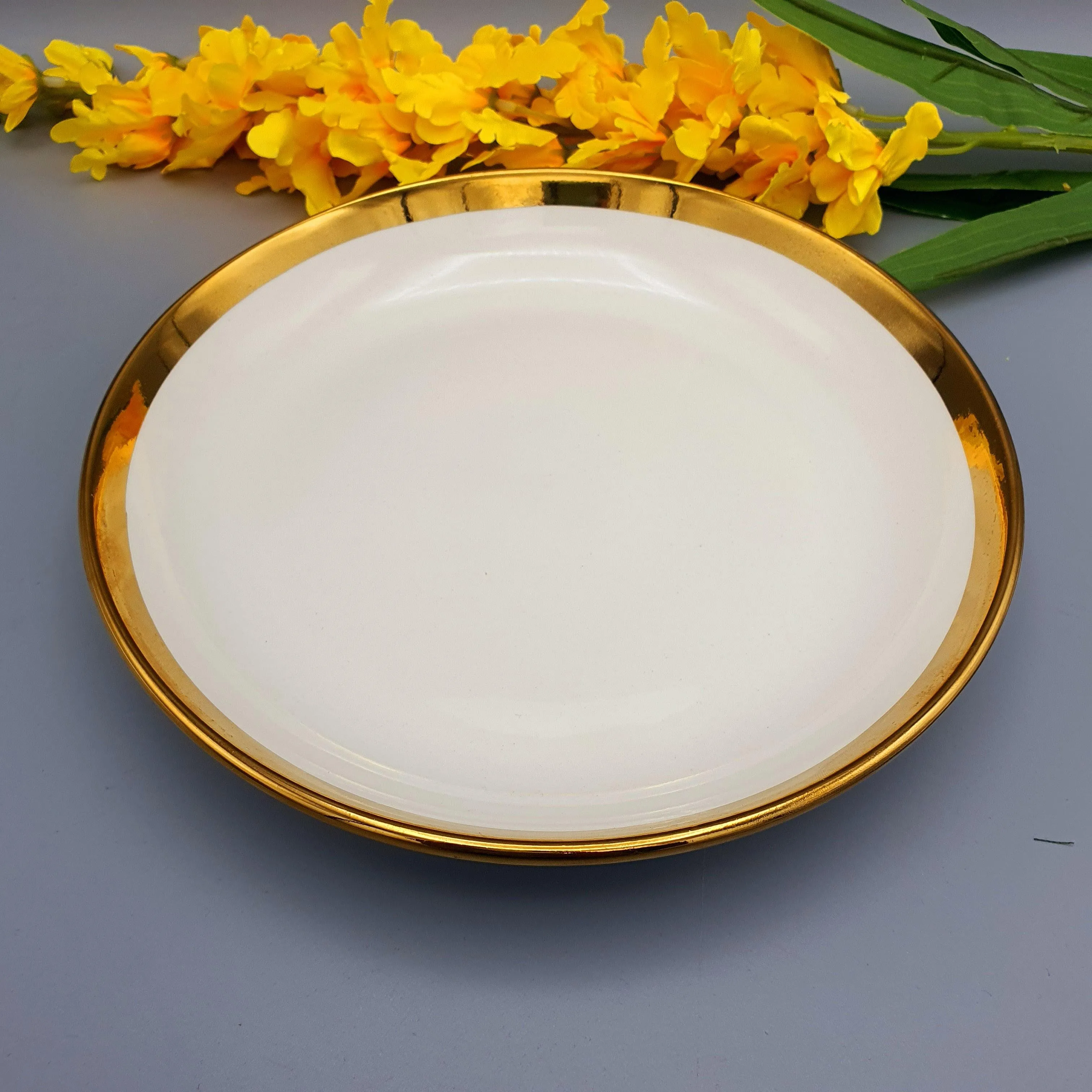 Bowl & Plates Set - Set of 3