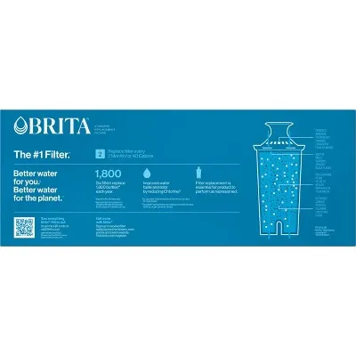 Brita Replacement Water Filters for Brita Water Pitchers and Dispensers - 6ct