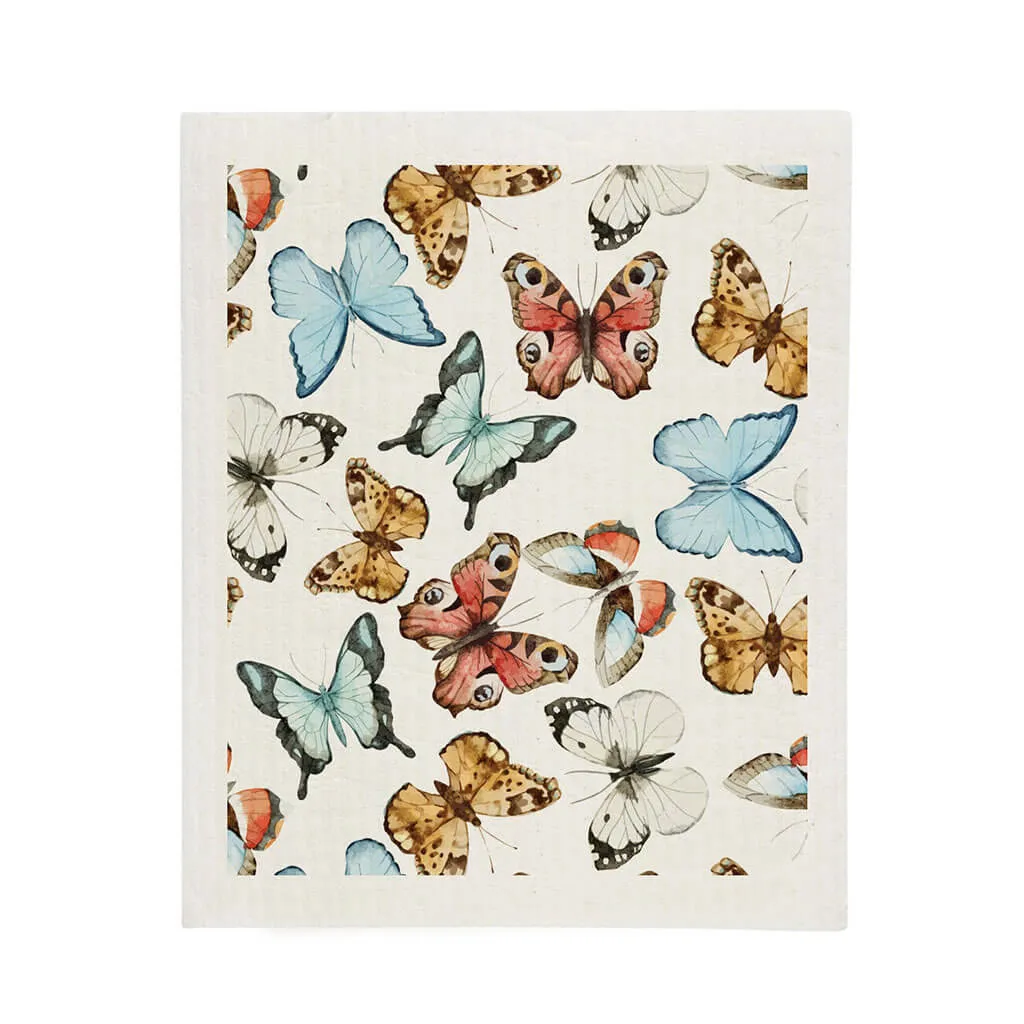 Butterfly Sponge Cloth Multi