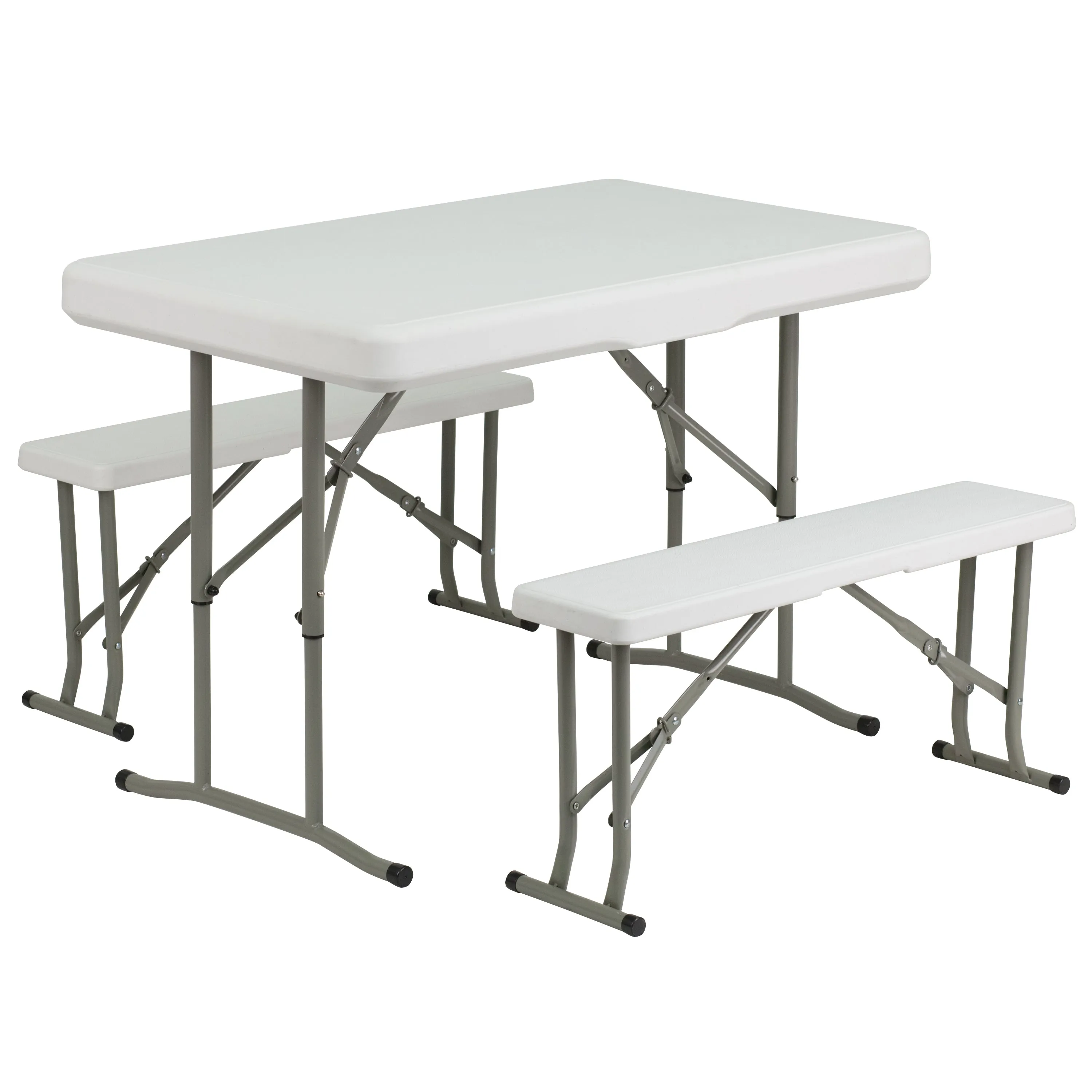 Canopy Tent & Folding Bench JJ-GZ10103-WH-GG