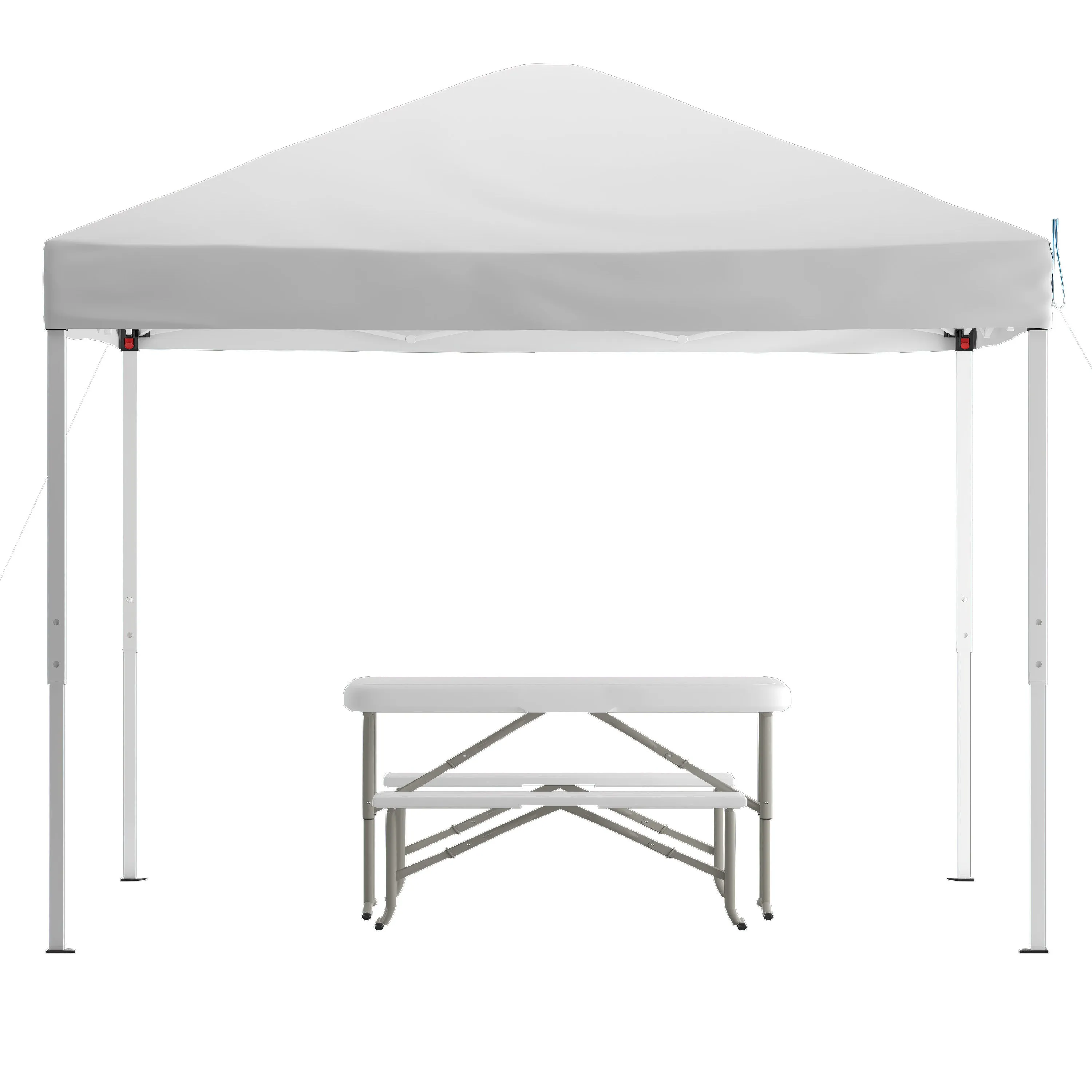 Canopy Tent & Folding Bench JJ-GZ10103-WH-GG