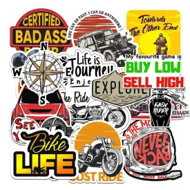 Cars/Bike Sticker Pack [15 Sticker]