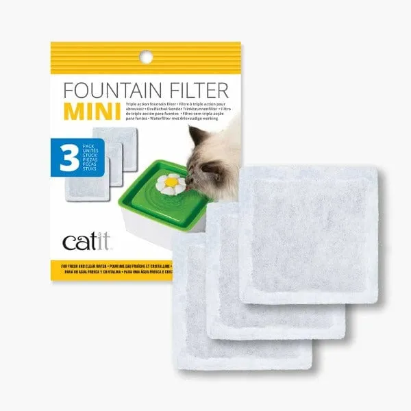 Catit Mini Fountain Filter 3-Pack