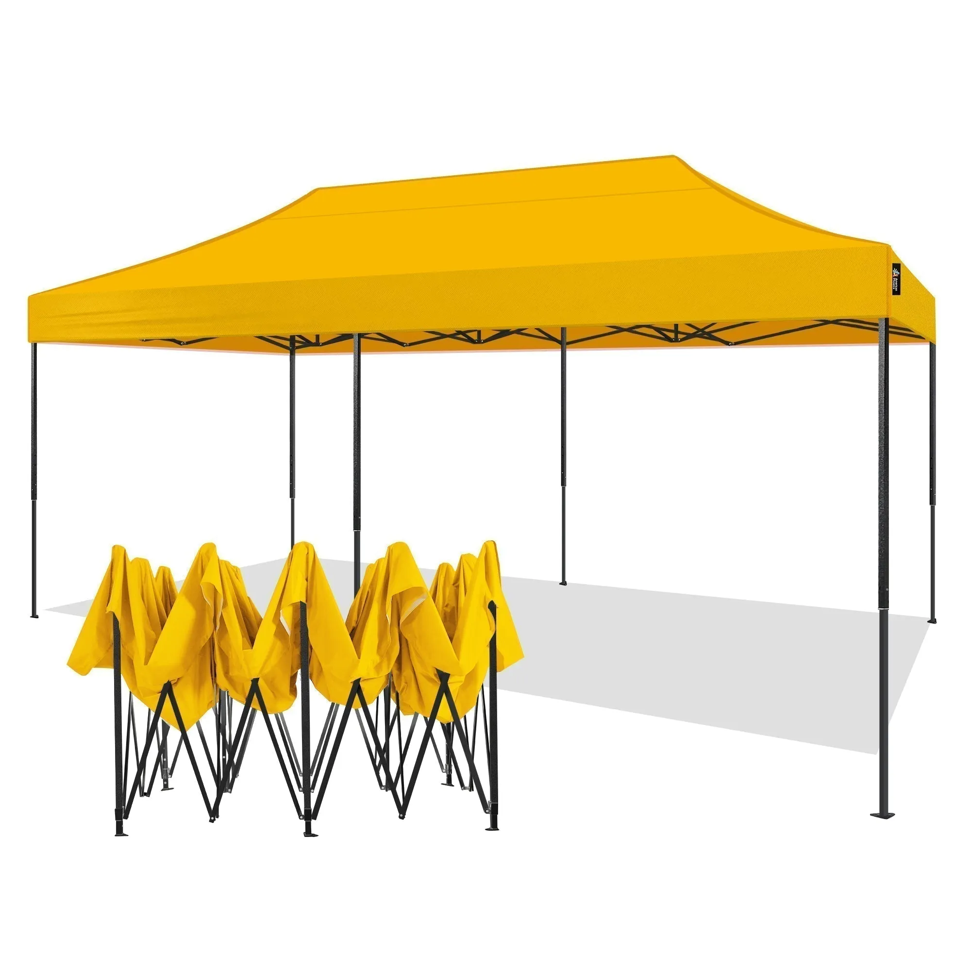 Commercial 10x20 Large Pop Up Tent, Steel Frame Canopy, Waterproof Canopy Tent