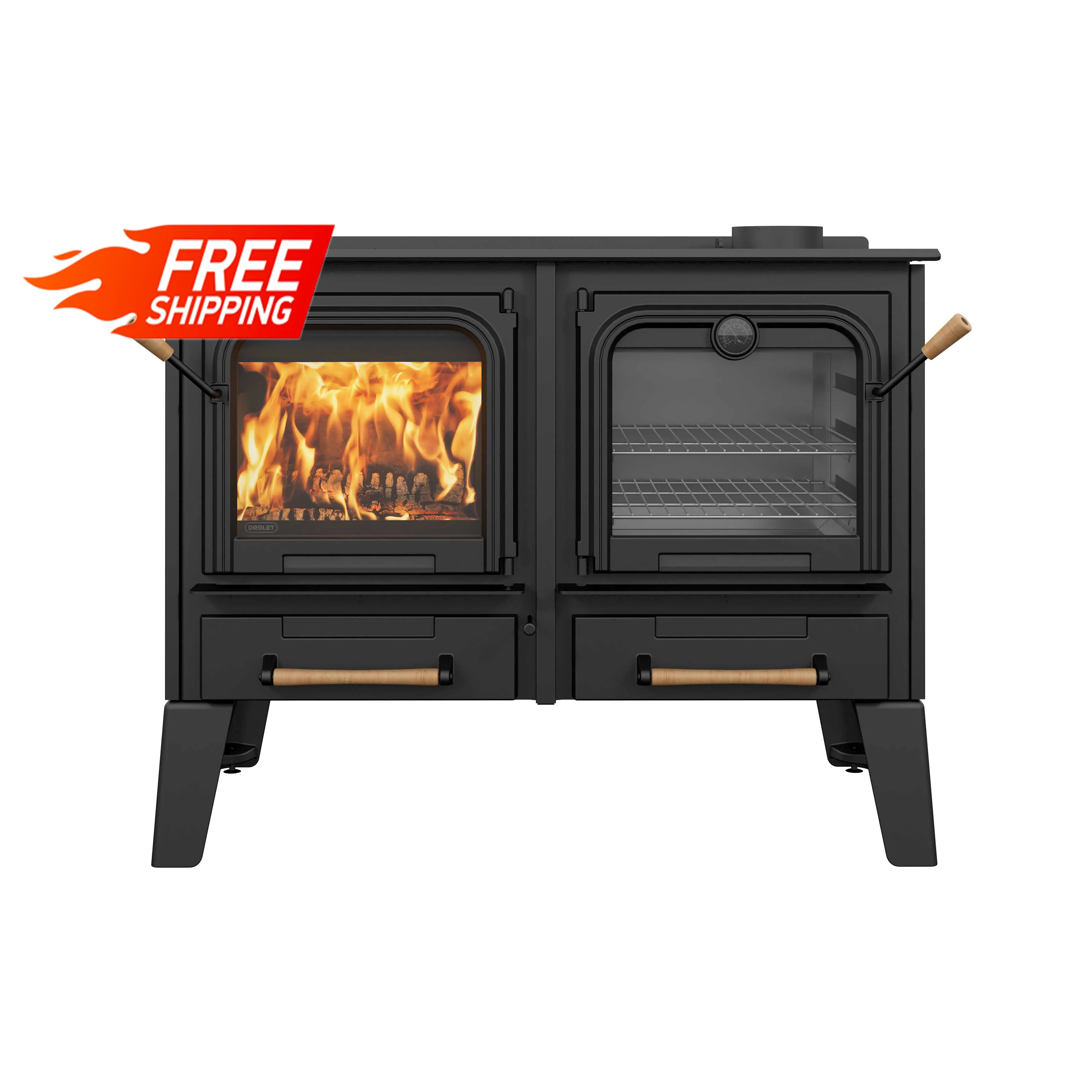 Drolet Chic-Choc Cook Stove DEMO UNIT / 1 ONLY!!!