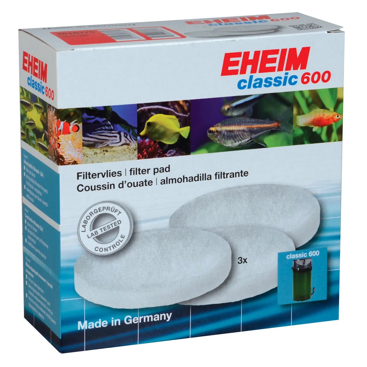 Eheim 2217 Fine White Pads 3 Pack