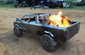 Fab Fours - Fire Pit - Dodge Ram