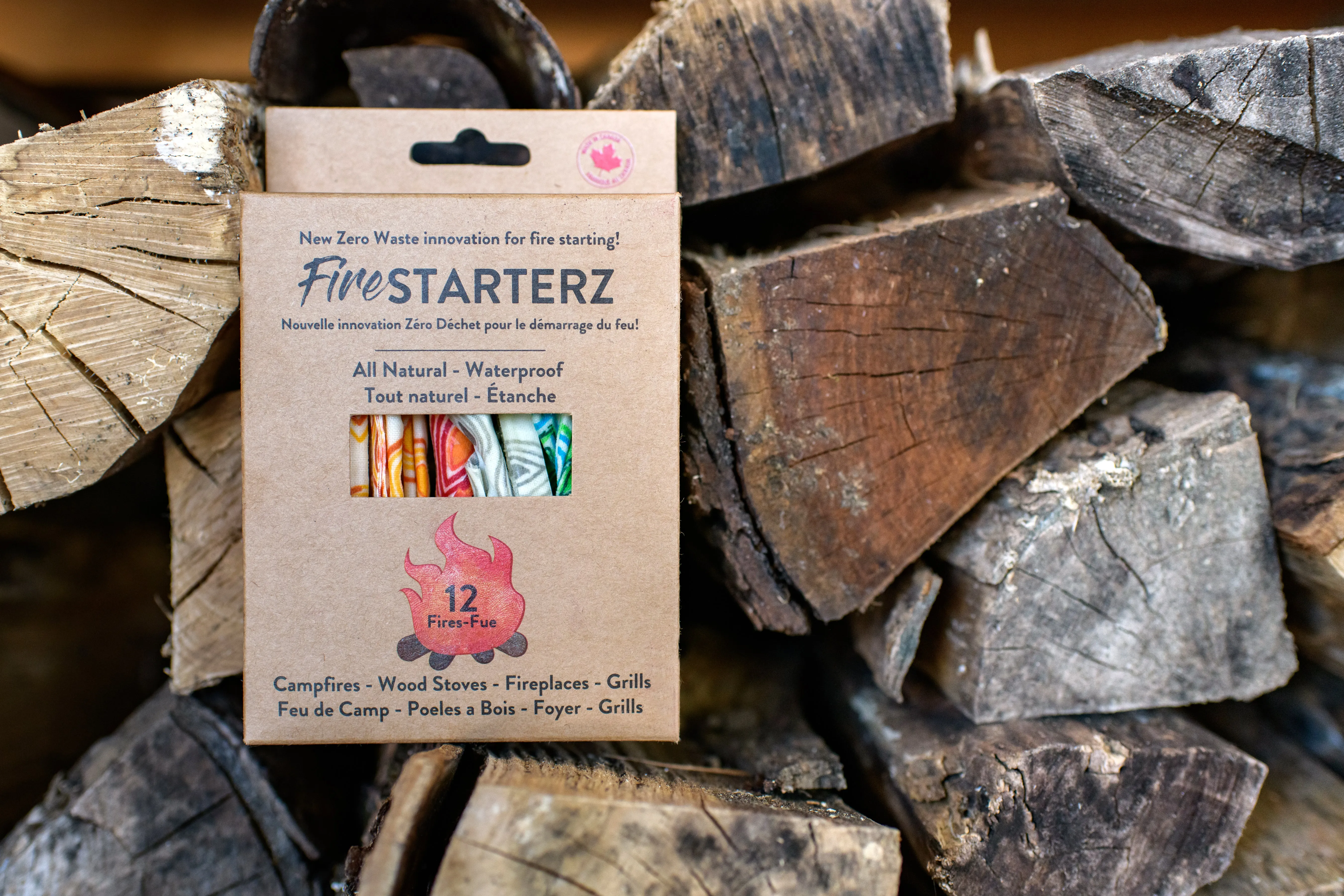 FireSTARTERZ™ - Beeswax Fire Starter Strips