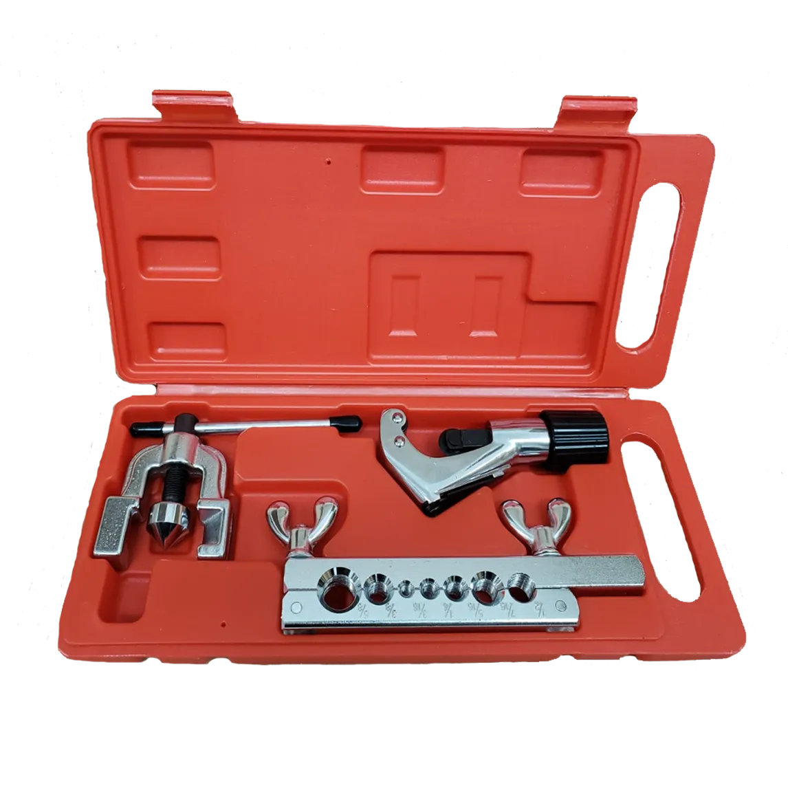 FLARING & CUTTER TOOL KIT FOR 3/16", 1/4", 5/16", 3/8", 7/16", 1/2" & 5/8" O.D. TUBING & CT-195 CT-274 *** BX=10