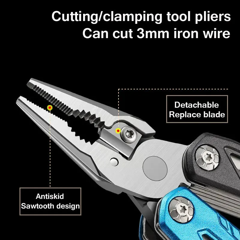 Foldable Screwdriver Survival Kit Tool