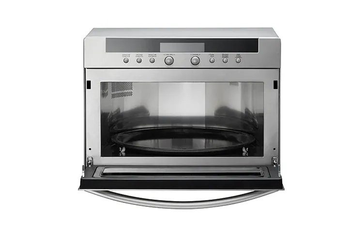 LG 38L Solardom Convection Microwave Charcoal Lightning - Silver