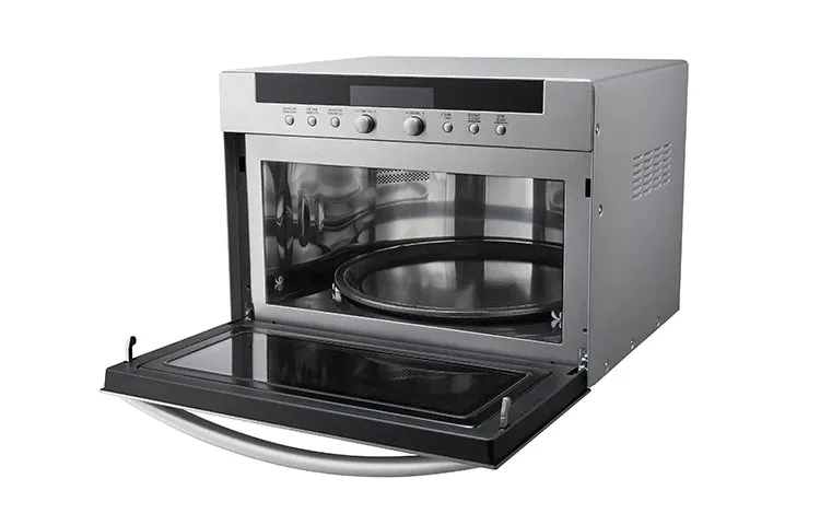 LG 38L Solardom Convection Microwave Charcoal Lightning - Silver