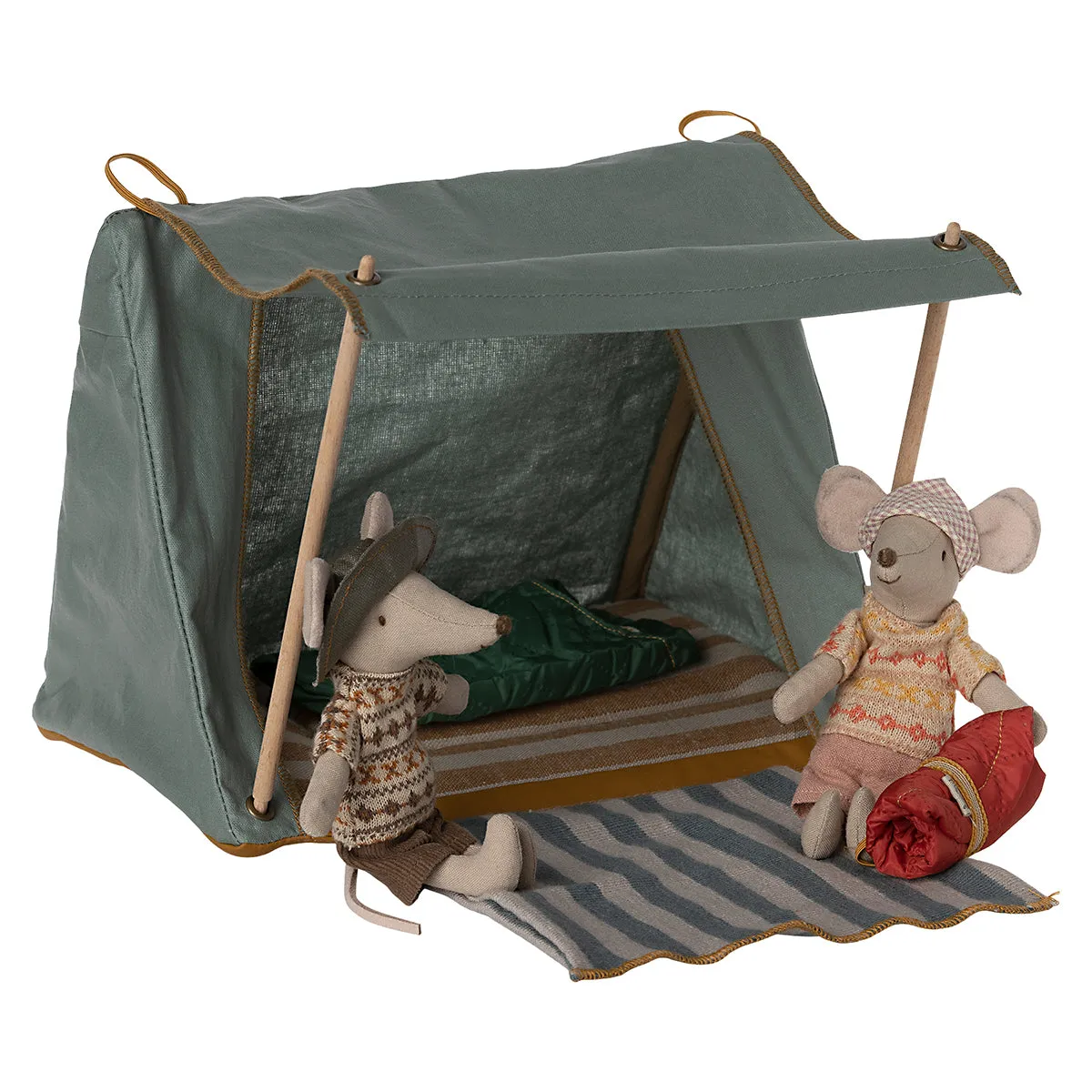 Maileg Happy Camper Tent, Mouse