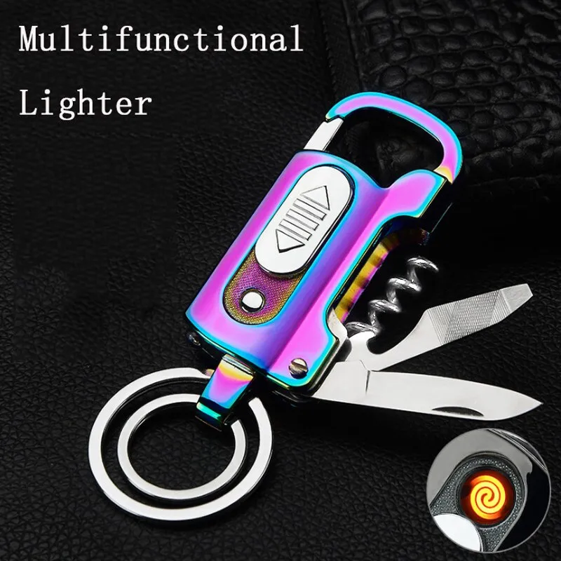 Multifunctional Outdoor Camping Survival Keychain Tool