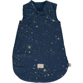 Nobodinoz Cocoon Mid Season Sleeping bag 0-6 months | Gold Stella /Night Blue