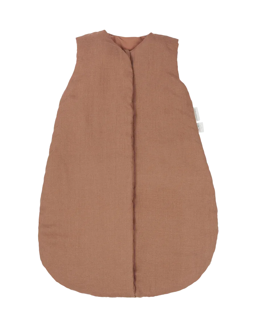 Nobodinoz Lin Français Mid Warm Sleeping Bag 0-6m | Noisette