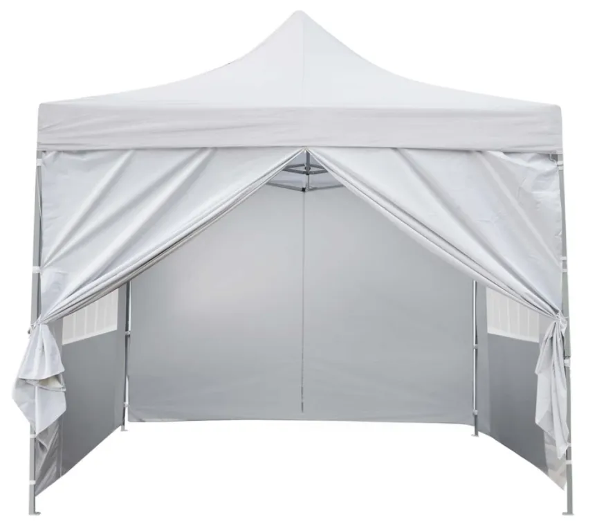 Outdoor Instant Pop Up Gazebo Tent 10x10 Ft with 4 Removable Side Walls