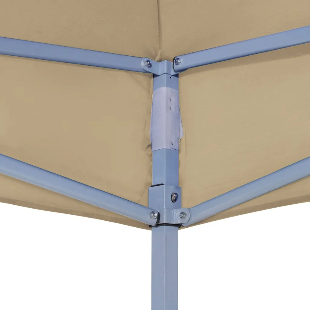 Party Tent Roof 4x3 m Beige 270 g/m²