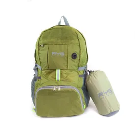 Raise your Game Travel Backpack and Portable Hammock Set (Olive Green)