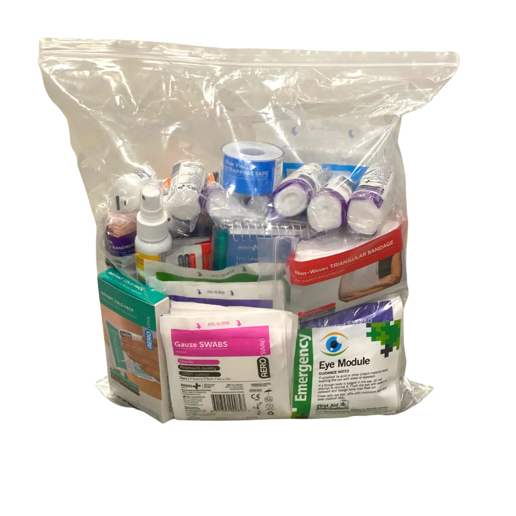 REFILL First Aid Kit Pack - Model 21 BLUE