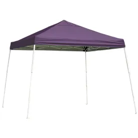 ShelterLogic | Pop-Up Canopy HD - Slant Leg 10 x 10 ft. Purple