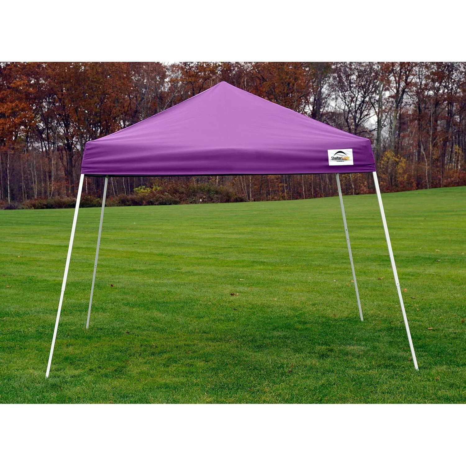 ShelterLogic | Pop-Up Canopy HD - Slant Leg 10 x 10 ft. Purple