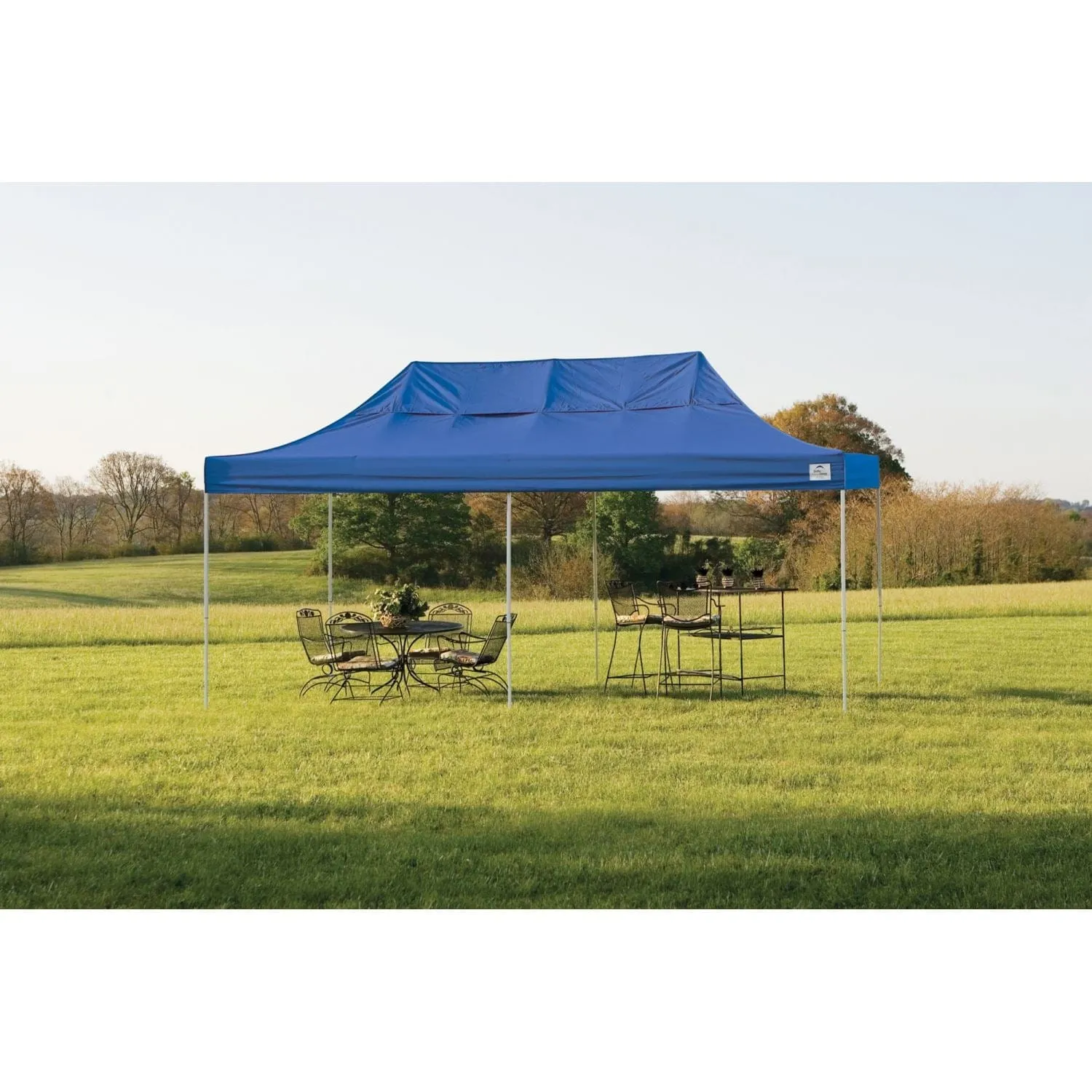 ShelterLogic | Pop-Up Canopy HD - Straight Leg 10 x 20 ft. Blue