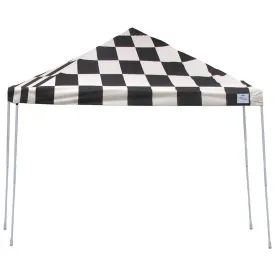 ShelterLogic | Pop-Up Canopy HD - Straight Leg 12 x 12 ft. Checkered Flag