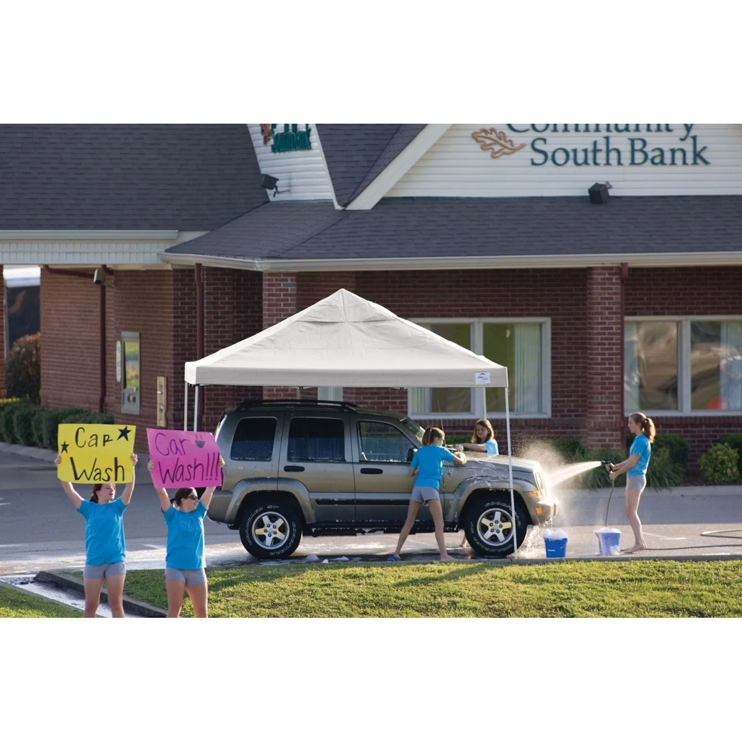 ShelterLogic | Pop-Up Canopy HD - Straight Leg 12 x 12 ft. White