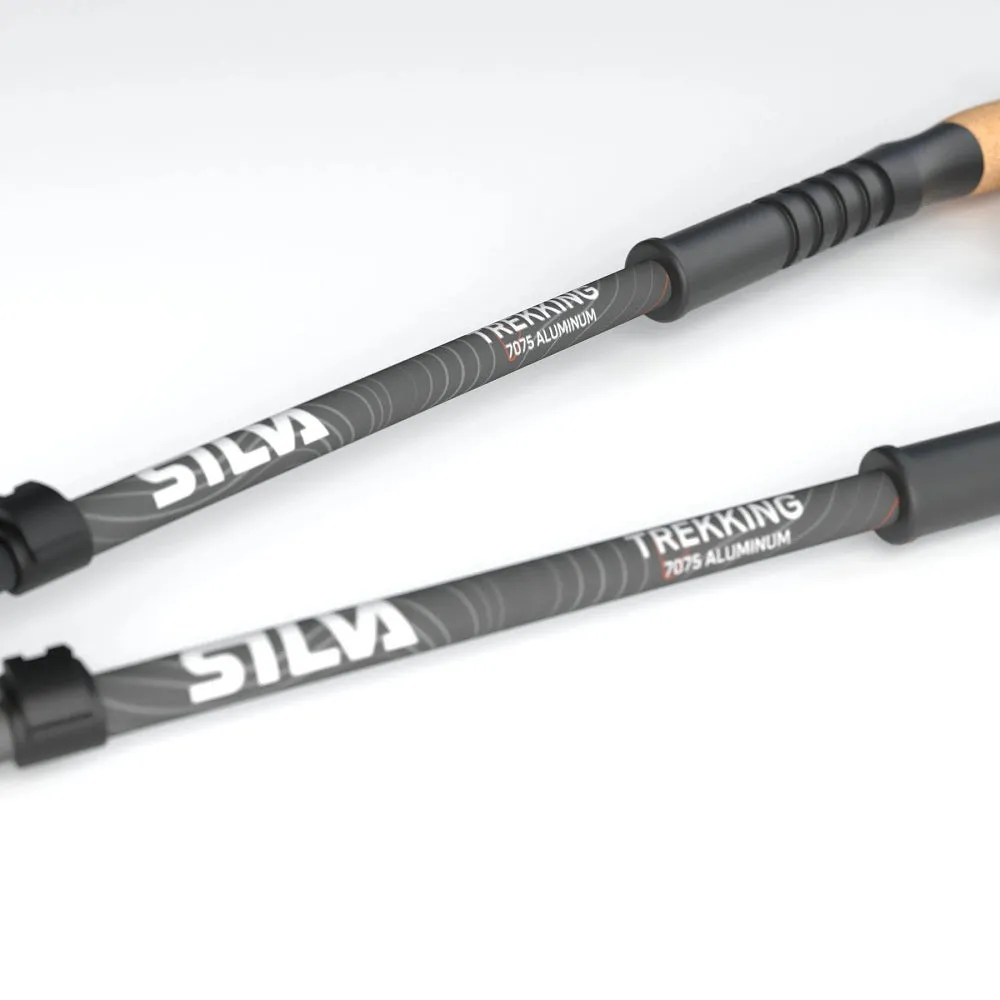 Silva Trekking Poles Aluminum Cork