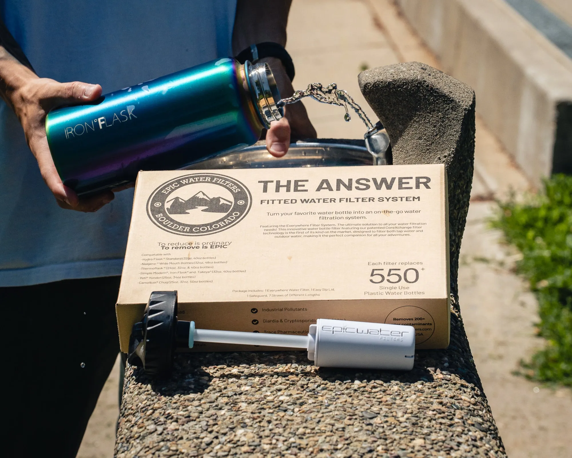 The Answer 2.0 | Compatible With Iron Flask 32oz & 40oz