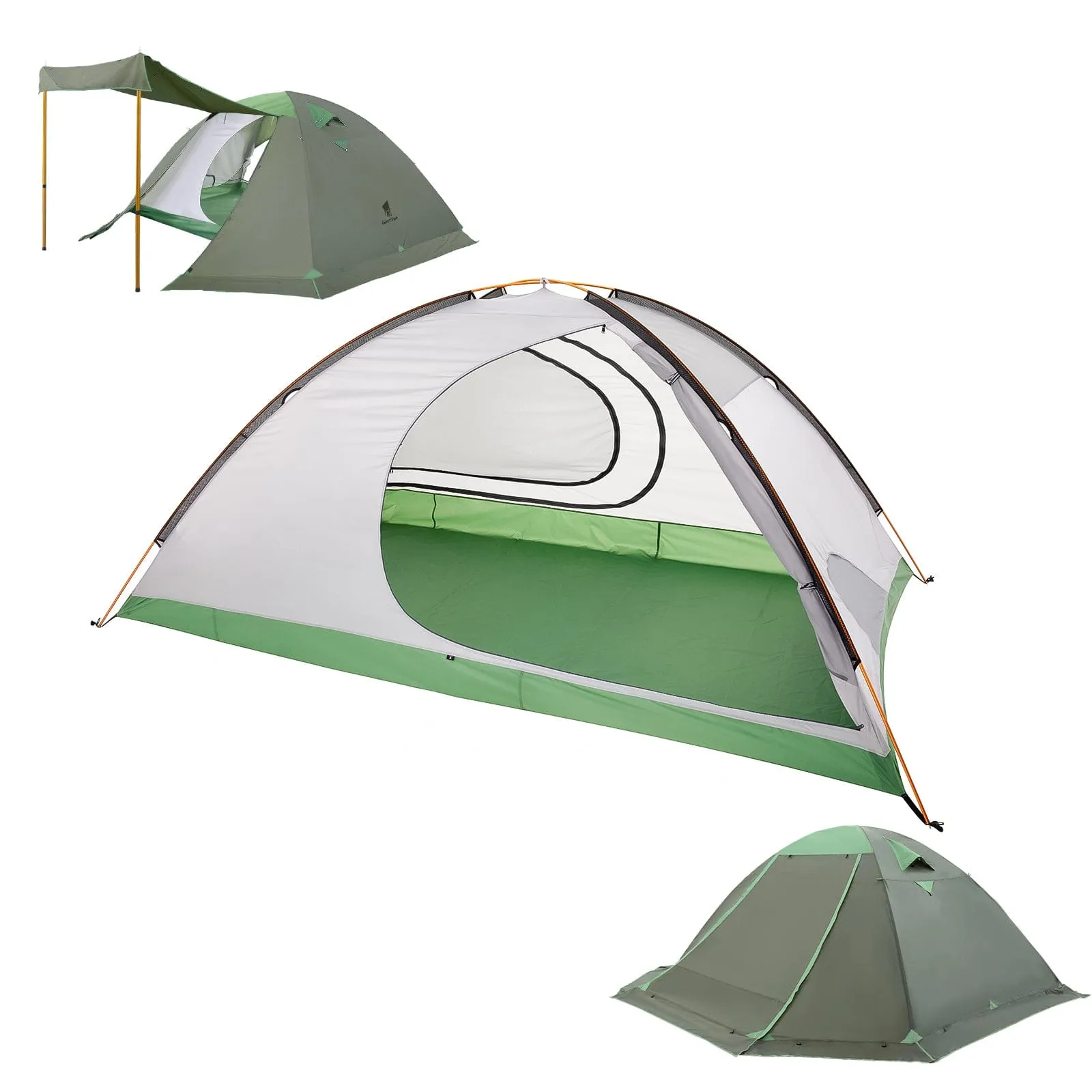 Toproad 6 | 6 Person 4 Season Large Family Camping Tent