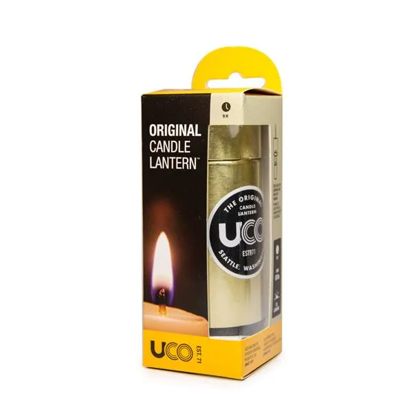 UCO Gear 9 Hour Brass Original Candle Lantern